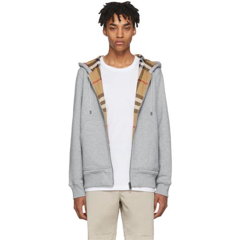 burberry grey core hoodie|burberry hoodie vintage.